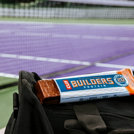 CLIF BUILDERS Protein Bars, Chocolate Peanut Butter Flavor, Gluten Free Bars, 12ct