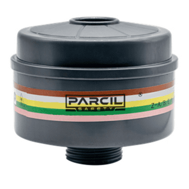 Parcil Safety Defense N-B-1 40mm ABEK1P3 R Filter - Fits All 40mm Gas Masks, New