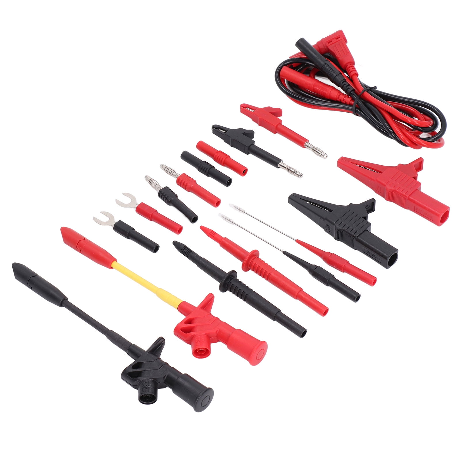 Multi Meter Test , Multimeter Leads 19A Maximum Current Clip 30V AC 60V