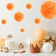 thumbnail image 3 of destyer Boule de Fleurs en Papier Orange Clair 2201, 3 of 9