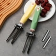 thumbnail image 4 of Heavy Duty Apple Corer, Adjustable Stainless Steel Fruit Core Remover for Pears, Peppers & More, Easy-Grip Kitchen Tool, 4 of 7