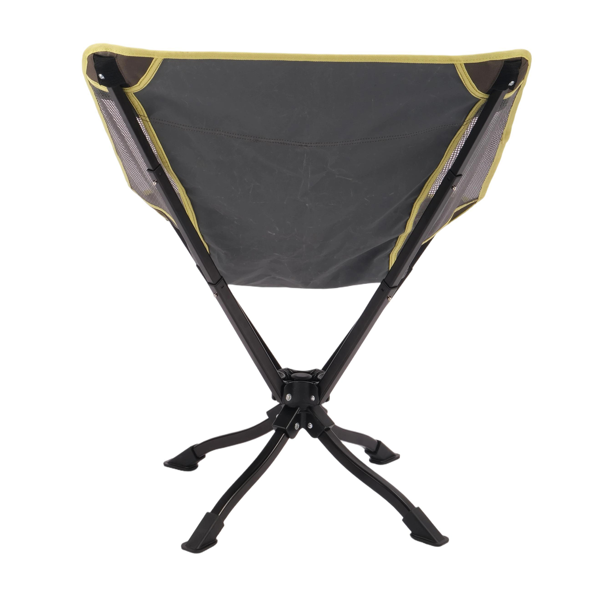 Silla de camping compacta Ozark Trail con asiento giratorio de 360 grados, bolsa de transporte, verde 8