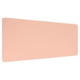 thumbnail image 1 of Uxcell 35.43"x17.72" Desk Mat Protector, PU Leather Dual Side Waterproof Mouse Pad Writing Mat for Office Home, Pink, Silver, 1 of 5