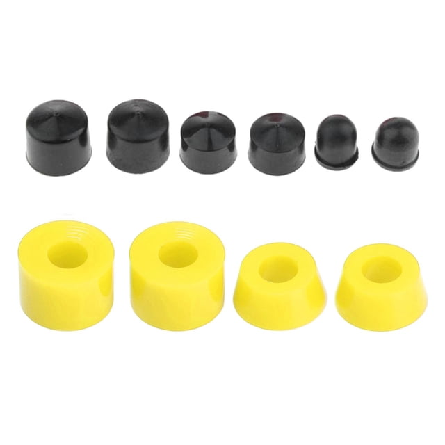 de Bujes para Camión de Monopatín Amortiguadores Suaves para Exteriores Amarillo Sunnimix Buje de camión de monopatín