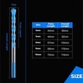 thumbnail image 2 of 8mm 10 pcs Concrete Drill Bit Set and Masonry Drill Bit Set, Shockproof Hammer Drill Bit Set, 2 of 5