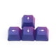 thumbnail image 1 of 4 unids/set teclado mecánico teclas pbt altura opaca oem perfil psp dirección flechas teclas suplementarias teclas para teclado, 1 of 5
