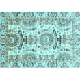 thumbnail image 1 of Ahgly Company Indoor Rectangle Abstract Light Blue Modern Area Rugs, 5' x 8', 1 of 4