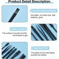 thumbnail image 4 of Kit de 8 piezas de cepillos de limpieza portátiles para teclado de ordenador con pinzas, cepillos de nailon antiestáticos, herramienta multiusos para limpieza de detalles en espacios pequeños., 4 of 6