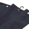 thumbnail image 1 of Toalla de golf Deportes Correr Yoga Toallas de limpieza con hebilla Clip Negro Sywqhk Para Estrenar, 1 of 8