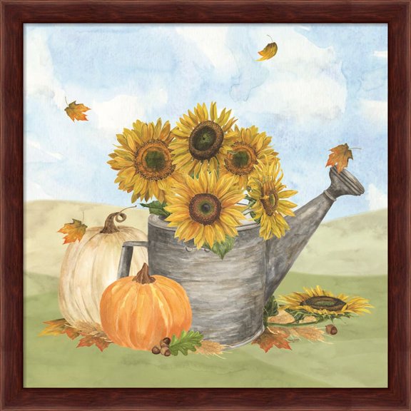 Great Art Now Fall Sunshine VII by Tara Reed, Framed Wall Art, 13.25W x 13.25H