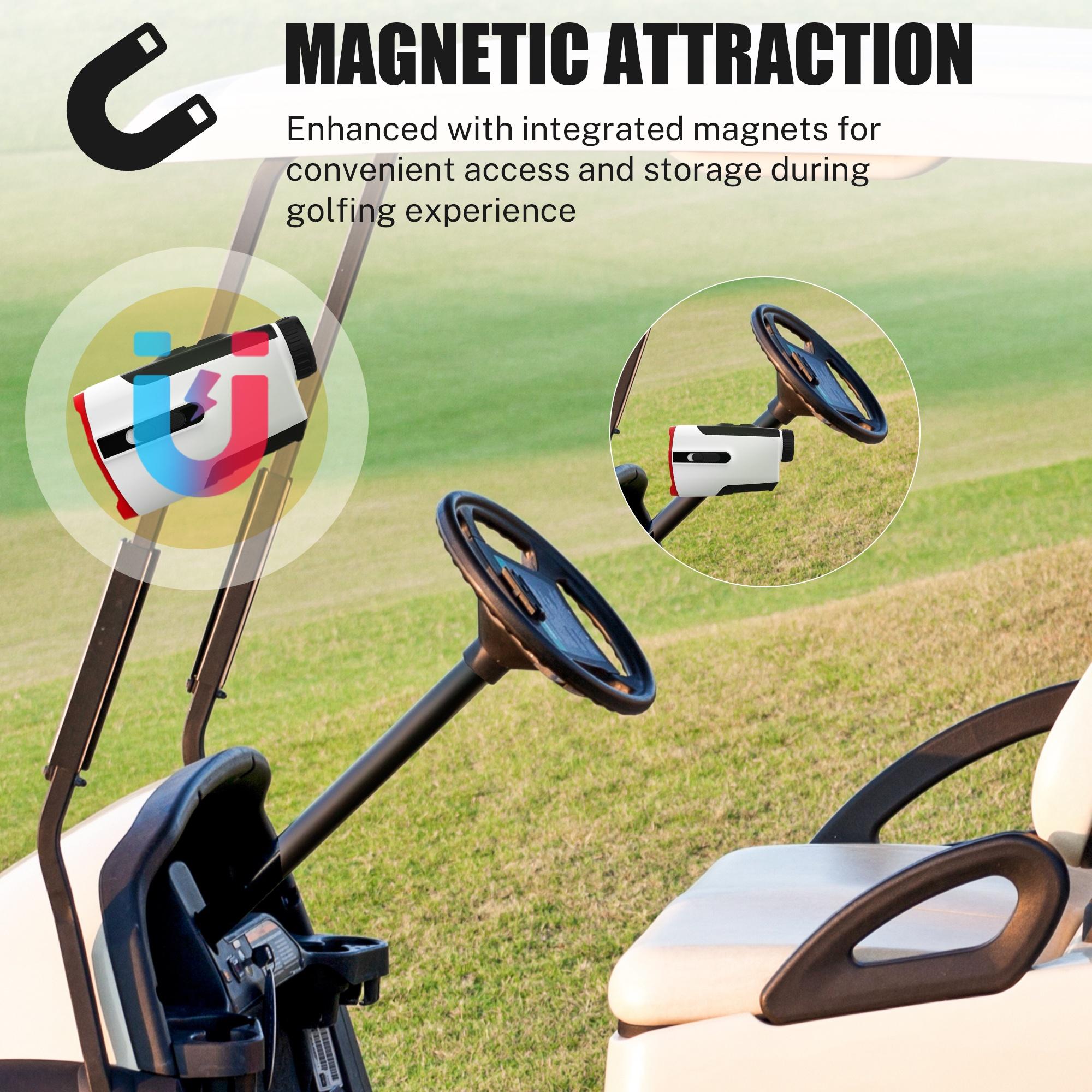 Segmart Laser Golf/Hunting Rangefinder, 7X Magnification Clear View 900 Yards Laser Range Finder, Slope Measurement, Lightweight, Pin-Seeker & Flag-Lock & Vibration, Best Gift for Teen - image 5 of 11