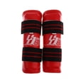 thumbnail image 4 of Taekwondo Shin Guard/Leg Protector + Arm Guard/Elbow Protector Leg Boxing Muay Thai Guards Boxing Set M Red, 4 of 9