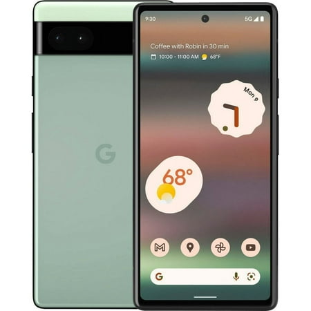 Restored Google Pixel 6a 128GB Sage Unlocked (Refurbished)