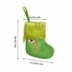 thumbnail image 2 of Adornos navideños, adornos navideños, regalos navideños, decoración navideña, calcetines navideños de punto con letras verdes, colgante para el hogar con nombre DIY, colgante de calcetines de tela tej, 2 of 5