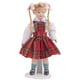 thumbnail image 2 of Muñeca de cerámica, muñeca de casa de muñecas 1:12, muñeca de porcelana en miniatura, modelo de muñeca con vestido rojo, tecnología avanzada, 2 of 8
