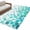 Teal, variant on Ombre Teal Polka Dot Area Rugs 2.7'x5', Washable Small Throw Rugs for Kitchen Bedroom, Abstract Watercolor Geometric Gradient Indoor Outdoor Rug Non-Slip Low Pile Carpet Runner Reversible Floor Mats