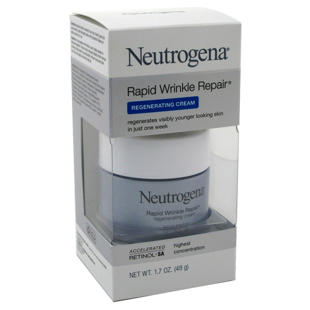 Neutrogena Rapid Wrinkle Repair Retinol Regenerating Face Cream 17 Oz