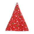 thumbnail image 3 of Gibobby Gorros navideños y gorros navideños Navidad Vacaciones Vacaciones Vacaciones Vacaciones Sombrero de vacaciones(Rojo), 3 of 5