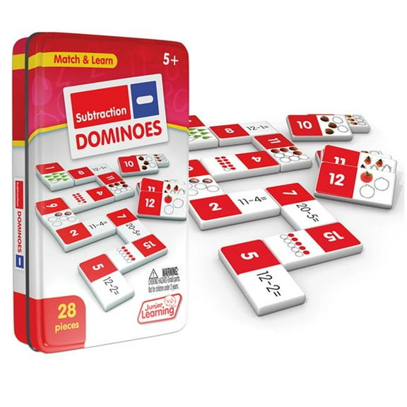 Junior Learning  Subtraction Dominoes - 2 Each