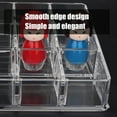 thumbnail image 1 of Organizador de maquillaje - Soporte para exhibición de esmalte de uñas - Caja de almacenamiento de herramientas de maquillaje de 15 rejillas con material premium para una ANGGREK Otros, 1 of 8