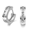 thumbnail image 1 of Pendientes de plata de ley 925 con circonita 5A brillante de alta calidad para mujer, joyería de moda, regalos para fiesta de compromiso y boda, 1 of 2
