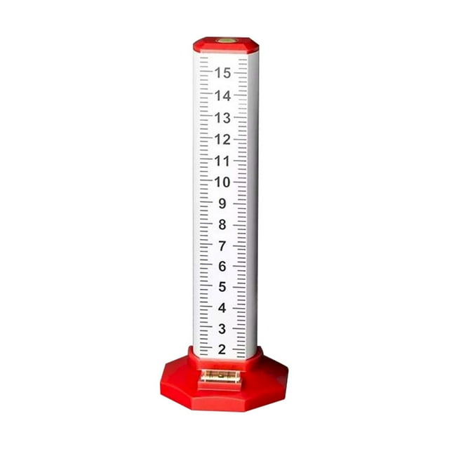 Règle de Marquage de Hauteur pour Jauge, Outil de Nivellement de Plafond avec Base, Règle de Marquage de Hauteur pour Jauge, Règles de Mesure avec Base pour Plafond Suspendu, Règle pour Carreaux 1 ml