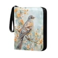 thumbnail image 4 of ALAZA Bird Flower Watercolor Trading Card Binder 4 Pocket Cards Collection Album 400 Folder Holder, 4 of 6