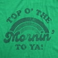 thumbnail image 2 of Mens Top O The Morning to Ya T shirt Funny Green St Patricks Day Saying Tee Graphic Tees, 2 of 7
