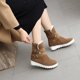 thumbnail image 4 of Botas de nieve Otoño e invierno Punta redonda Moda Botas cortas peludas cálidas Botas de gran tamaño Botas de mujer Wmkox8yii ghj1694, 4 of 7