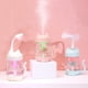 thumbnail image 4 of Humidificador de niebla fría con forma de gato lindo de 350 ml, difusor de luz nocturna LED, atomizador purificador que puede alimentar ventiladores y luces nocturnas rosa-rosa- Sailing Electrónica, 4 of 5