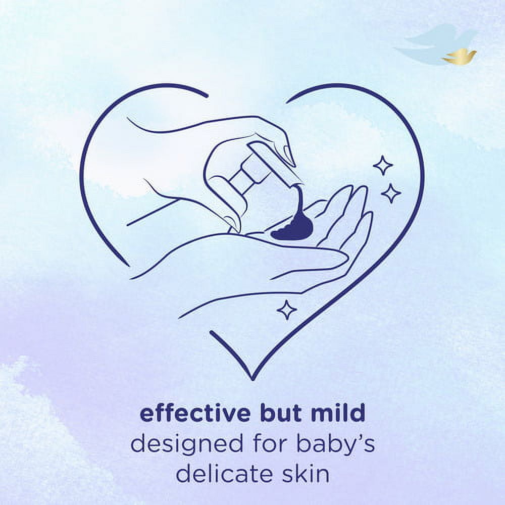 Baby Dove Antibacterial Hand Sanitizer Gel, Fragrance Free, 8 oz