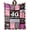 Happy 40th Birthday, variant on Birthday Gifts for Women Happy Birthday Decorations Blanket Gifts for Women Birthday Unique Birthday Gifts for Women Friendship Mom Wife Girl Grandma Sister Funny Birthday Gifts Throw Blanket 50"x60"