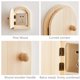 thumbnail image 4 of Cubierta de Protección de Socket de Madera Maciza, Cubo de Protección de Wall Mount, Frame de Decoración de Socket, Cubierta Antideslizante, Protección contra Chispas, para Salón, Estilo, 4 of 7