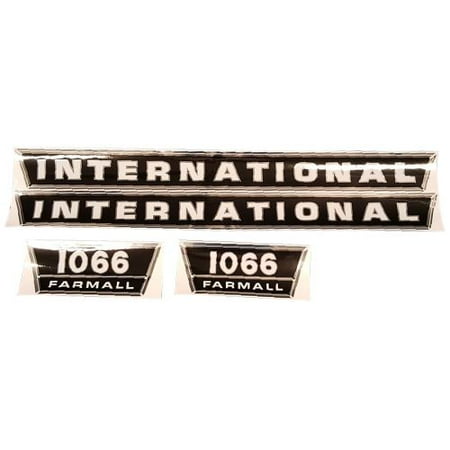 Tractor Decal Set - DECAL SET For Case/International Harvester 1066 TRACTOR