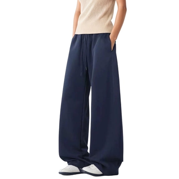 Bibifish Womens Athletic Pants Wide Leg Everyday Spring Summer Lightweight Workout Casual Bottom