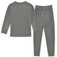 thumbnail image 2 of joogoo Gray 2 Piece Long Sleeve Tee and Pants Cotton Pajama Set 18M, 2 of 7
