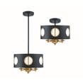 thumbnail image 2 of Crystorama Lighting - Four Light Ceiling Mount - Ceiling Mount - Odelle - Four, 2 of 6