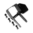 thumbnail image 2 of For Chevy Silverado 3500 2001 2002 Bumper Impact Bar Bracket Passenger Side | Front | Steel | Replacement For GM1067132 | 12474444, 2 of 2