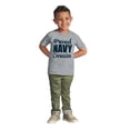 thumbnail image 3 of Proud Navy Cousin Military Family Toddler Boy Girl T Shirt Infant Toddler Brisco Brands 6M, 3 of 6