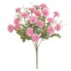 thumbnail image 1 of Nvzi 4 ramos de lilas artificiales, claveles, bolas bordadas, ramos de flores, adornos florales de plástico, adornos para bodas, centro de mesa para comedor, rosa, 1 of 5