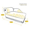 thumbnail image 4 of Fantasy Furniture HC20 Cleopatra Chaise Élégante Rouge Lit pour Animaux de Compagnie, 4 of 4