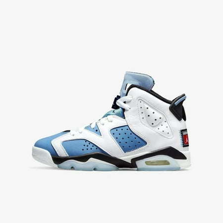 Air Jordan 6 Retro 'White / UNC University Blue' (2022) (GS)