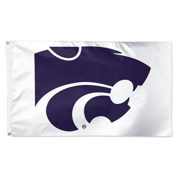 WinCraft Kansas State Wildcats 3' x 5' Single-Sided Vibrant Deluxe Team Logo Flag