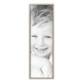thumbnail image 2 of ArtToFrames 12" x 38" Silver Square with Beads Picture Frame, 12x38 inch Silver Wood Poster Frame (WOM-5286),  Pack, 2 of 7