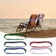 thumbnail image 1 of Tiras para toallas de silla de playa Pack de 5 | Bandas de cierre elásticas | Seguro toallas de baño, cojines | Colores variados: Rosa, Azul, Verde, Rojo, Negro | Tela duradera de 15,75 pulgadas, 1 of 8