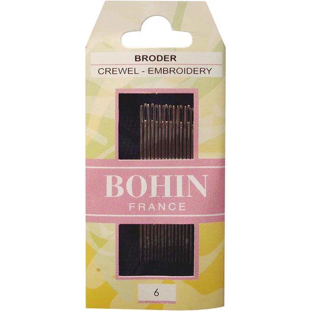 Size 6 15/Pkg Bohin Crewel Embroidery Needles