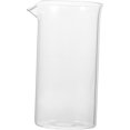 thumbnail image 1 of Taza De Prensa Francesa De Vidrio 350ml Repuesto Para Cafetera De Émbolo, Vaso Para Preparar Té y Café, Cristal Resistente Para Cafetera De 6 Tazas, Uso Doméstico y Profesional, 1 of 5