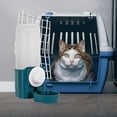 thumbnail image 4 of Bvdfgk Dog Cat Hanging Bowl with Water Bottle Removable for Kennel Cat Cage Coop Easily Blue, 4 of 9