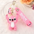 thumbnail image 1 of Disney Lilo Stitch Keychain Stitch Action Figure Keychains Pendent Ornament Dolls Collection Model Stitch Toys For Kids Gift, 1 of 7