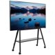 thumbnail image 1 of Soporte para TV VIVO Rolling Artistic, 49-75 pulgadas, LED LCD, negro, 1 of 8